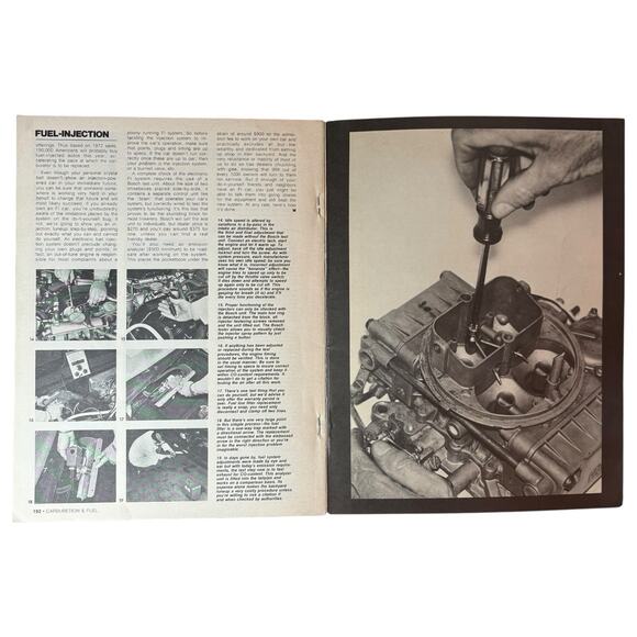 VTG 1973 Petersons "Basic Carburetion And Fuel Systems" 4th ED Hot Rod Magazine - Picture 13 of 16
